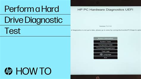 hard drive test hp windows 10|hp hard drive diagnostic.